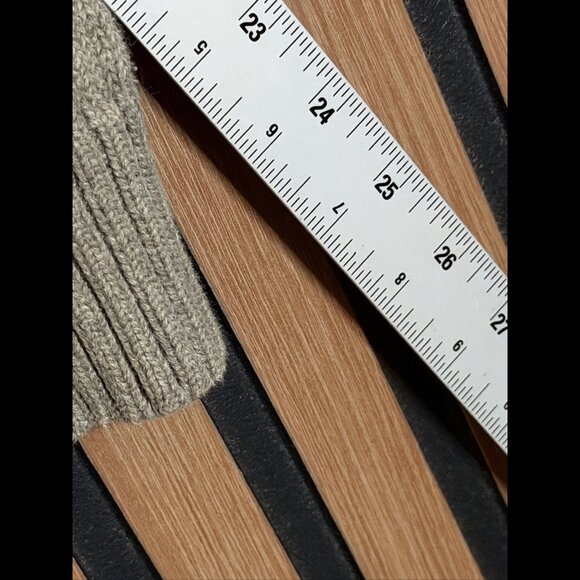 Polo Ralph Lauren Sweater XL Mens Gray Terry Cloth Full Zip Ribbed Neck Casual - Picture 6 of 7